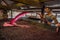 Pumping over fermenting grapes in Barossa Valley winery