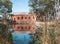 Pumping Station Reflection, Psyche Bend, Australia