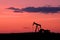 Pumpjack at Sunset