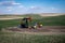 Pumpjacks working in the oil fields of Alberta