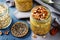Pumpkin Chia seeds overnight oats with pecans