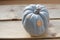 Pumpkin decorated with paint