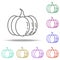 pumpkin dusk icon. Elements of Vegetables in multi color style icons. Simple icon for websites, web design, mobile app, info