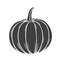 Pumpkin glyph icon