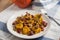 Pumpkin gnocchi with bacon