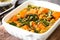 Pumpkin, Kale and Chickpea Casserole