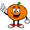 Pumpkin Mascot Talking