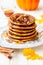 Pumpkin pancakes