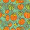 Pumpkin Seamless Pattern_eps