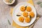 pumpkin shaped gnocchi with brown butter parmesan sauce