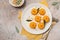 pumpkin shaped gnocchi with brown butter parmesan sauce