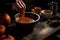 Pumpkin Soup in a Bowl - Warm and Delicious Autumn Delight