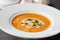 pumpkin soup with spices