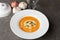 Pumpkin soup with spices