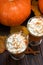 Pumpkin spicy latte