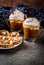 Pumpkin tartlets and latte