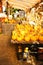 Pumpkins on the autumn market