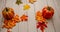 Pumpkins and Candy Corn Seasonal Home Decor