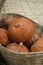 Pumpkins piled upon each other for sale