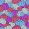 Pumpkins seamless pattern. Thanksgiving festive background. For wrapping paper, print and fabric. Vector