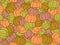 Pumpkins seamless pattern. Thanksgiving festive background. For wrapping paper, print and fabric. Vector