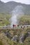 Punakaiki blowhole in action