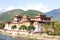 The Punakha Dzong at Punakha, Bhutan.