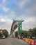 Pune,India-July 22nd,2019: Metro rail elevated carridor work in progress