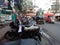 Pune vehicle on road moving