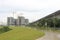 Punggol Singapore, construction site and park