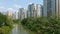 Punggol Waterway with apartments