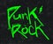 Punk rock logo