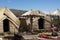 Puno Peru, Lake Titicaca, floating islands made with reeds, street sale of own crafts October 2020