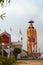 Punrasar Balaji temple with the giant Hanuman statue. Near Bikaner. Rajasthan. India