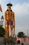 Punrasar Balaji temple with the giant Hanuman statue. Near Bikaner. Rajasthan. India