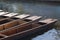 Punt Boats on River Cam, Cambridge