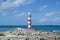 Punta Cancun lighthouse and Isla Mujeres