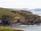 Punta de Roza in the Galician Atlantic Ocean, with the city of La CoruÃ±a in the background, Galicia, Spain, Europe