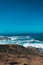 Punta de Tralca beach, wave breaker, chile