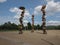 Punti di vista (Points of view) sculpture by Tony Cragg in Turin