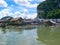 Punyi Island or Koh Panyee, muslim village travel by boat in Phang Nga Bay , Thailand