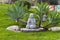 Pupil monk statue at Hsi Lai Buddhist Temple, California.