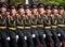 Pupils of the Tver Military Suvorov School during the parade on Red Square in honor of the Victory Day.