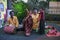 The Puppeteer from West Bengal performed in a puppet show.