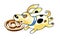 Puppy friend pet smart spotty training cartoon