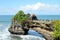 Pura Batu Bolong in the rock in Bali, Indonesia