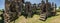 Pura beji temple panorama