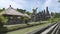 Pura Taman Ayun, Taman Ayun Temple,Bali Indonesia, the Panoramic view in sunny day