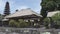 Pura Taman Ayun, Taman Ayun Temple,Bali Indonesia, the Panoramic view in sunny day