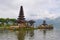 Pura Ulun Danu temple on lake Bratan.